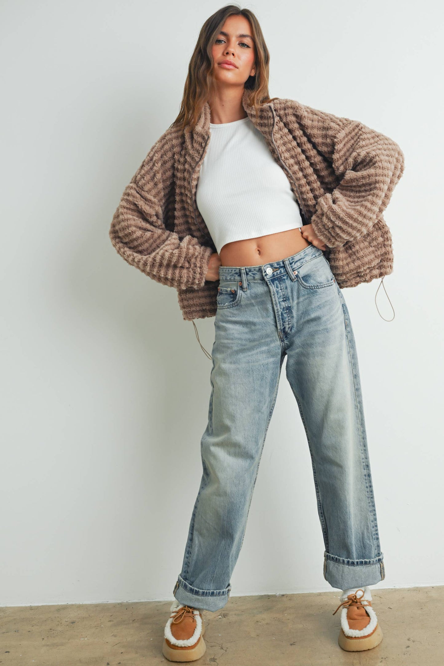 Collared Puffer Jacket