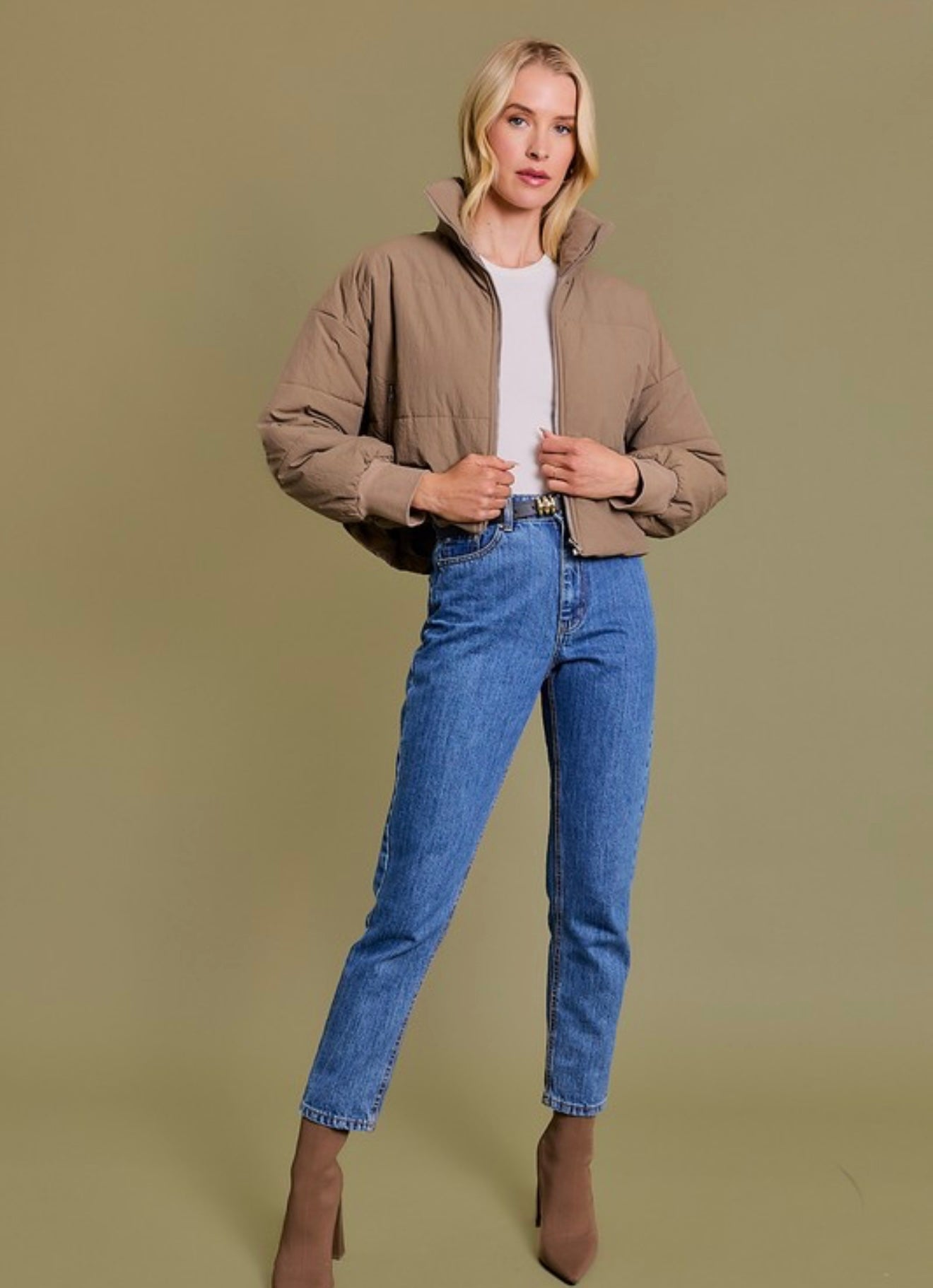 Oversized puffer jacket