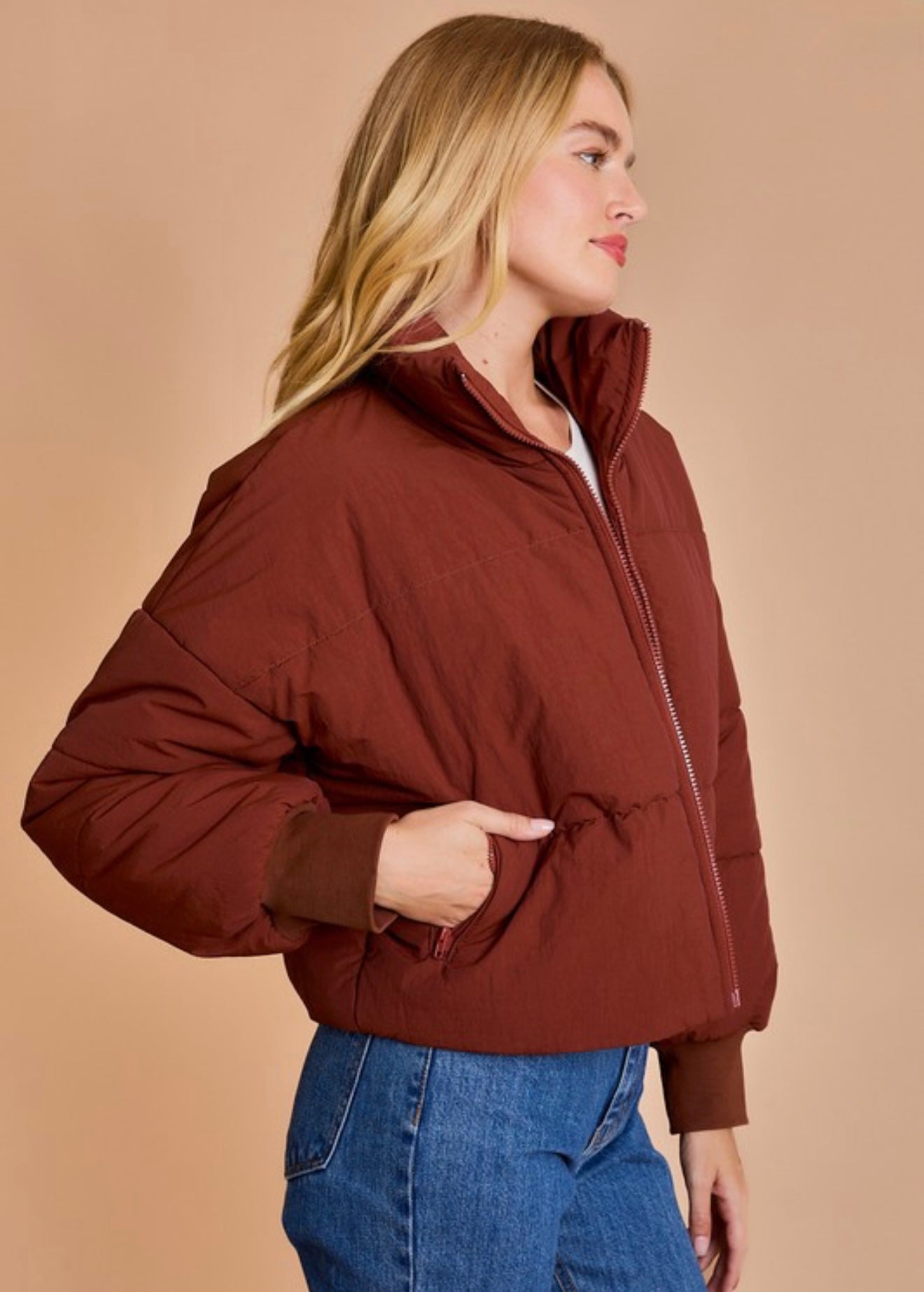 Oversized puffer jacket