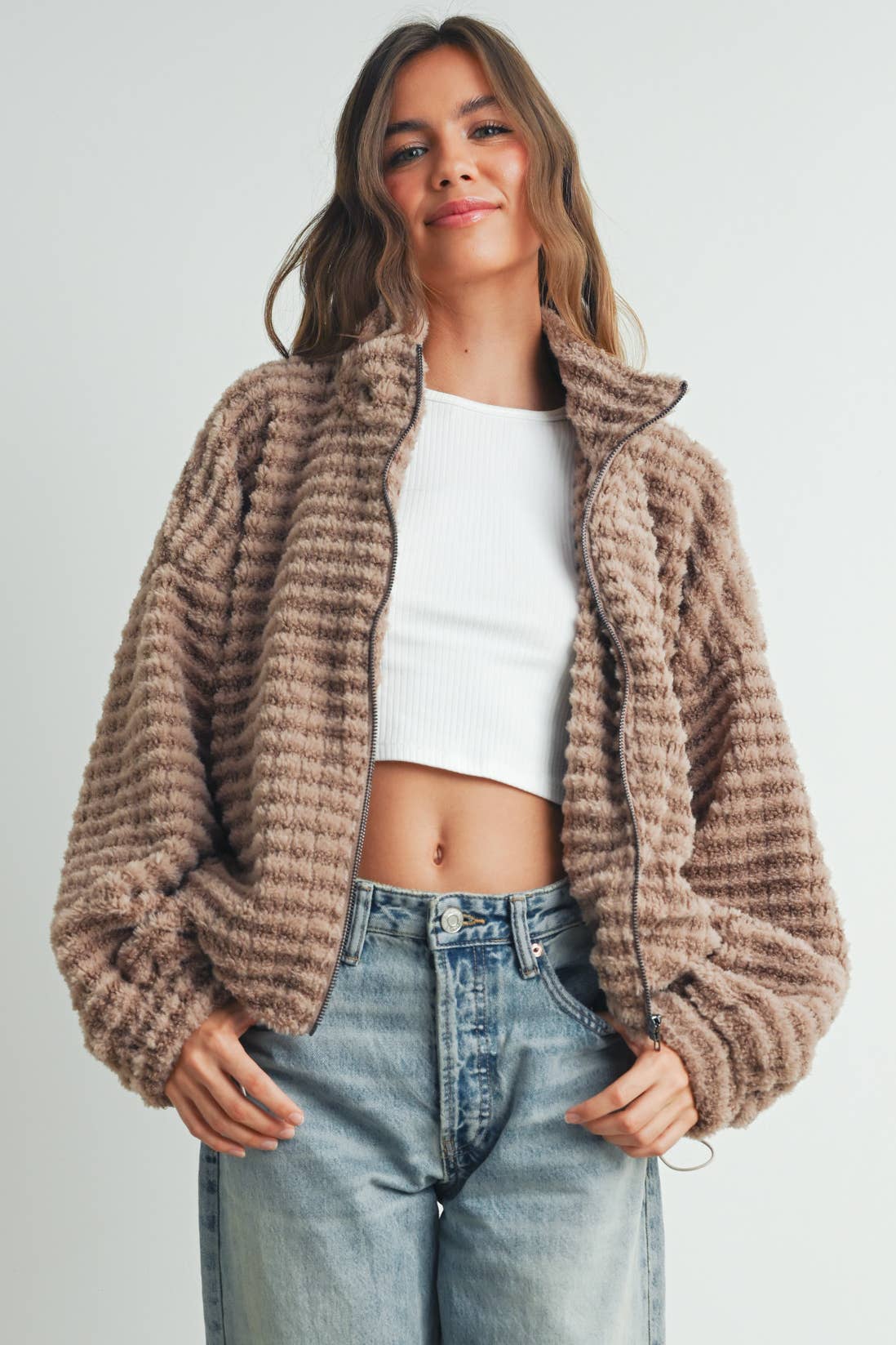 Collared Puffer Jacket