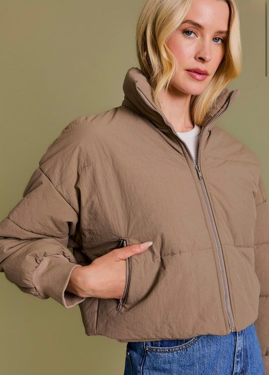 Oversized puffer jacket