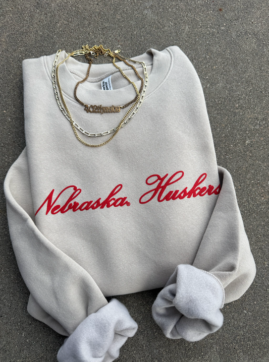 Nebraska Huskers Crew (preorder)